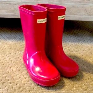 Hunter boots - ToddlerSize 9